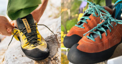 La Sportiva Finale vs. Scarpa Helix Climbing Shoes Comparison